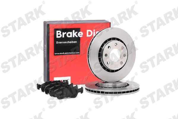 Stark SKBK-1090153 Front ventilated brake discs with pads, set SKBK1090153: Buy near me in Poland at 2407.PL - Good price!