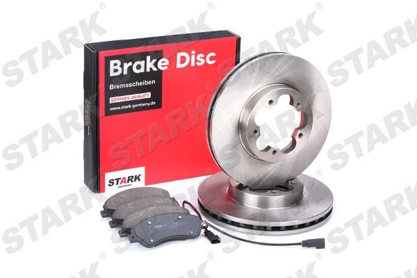 Stark SKBK-1090253 Front ventilated brake discs with pads, set SKBK1090253: Buy near me in Poland at 2407.PL - Good price!