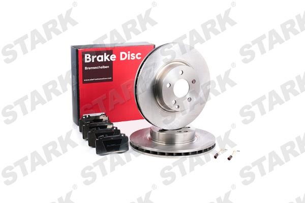 Stark SKBK-1090246 Front ventilated brake discs with pads, set SKBK1090246: Buy near me in Poland at 2407.PL - Good price!