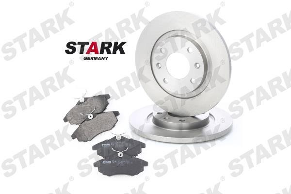 Stark SKBK-1090046 Brake discs with pads front non-ventilated, set SKBK1090046: Buy near me in Poland at 2407.PL - Good price!