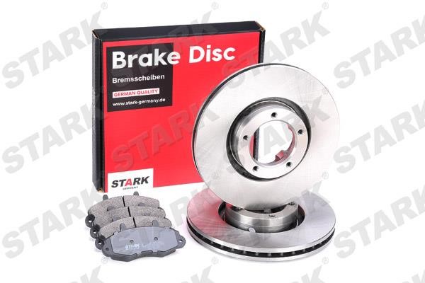 Stark SKBK-1090223 Front ventilated brake discs with pads, set SKBK1090223: Buy near me in Poland at 2407.PL - Good price!