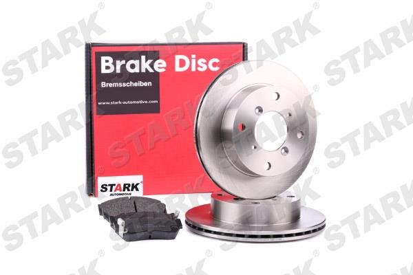 Stark SKBK-1090189 Front ventilated brake discs with pads, set SKBK1090189: Buy near me in Poland at 2407.PL - Good price!
