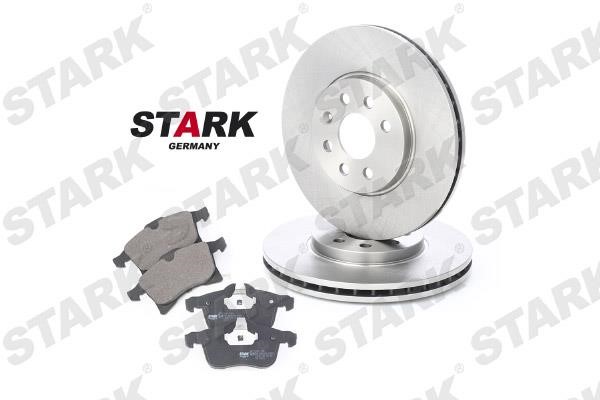 Stark SKBK-1090055 Диски тормозные с колодками передние вентилируемые, комплект SKBK1090055: Отличная цена - Купить в Польше на 2407.PL!