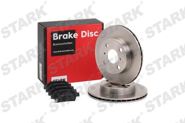 Stark SKBK-1090259 Front ventilated brake discs with pads, set SKBK1090259: Buy near me in Poland at 2407.PL - Good price!