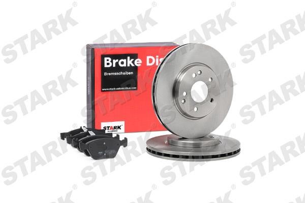 Stark SKBK-1090267 Front ventilated brake discs with pads, set SKBK1090267: Buy near me in Poland at 2407.PL - Good price!
