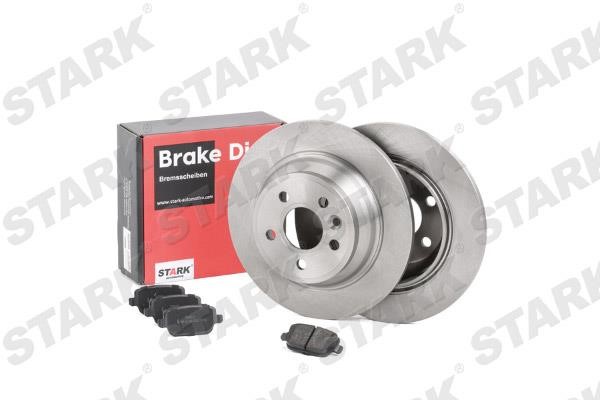 Stark SKBK-1090269 Brake discs with pads rear non-ventilated, set SKBK1090269: Buy near me in Poland at 2407.PL - Good price!