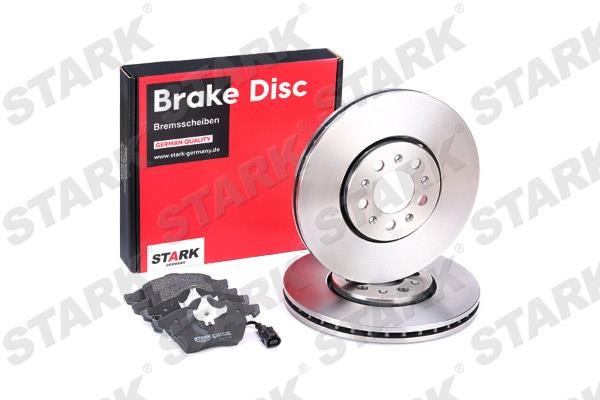 Stark SKBK-1090351 Front ventilated brake discs with pads, set SKBK1090351: Buy near me in Poland at 2407.PL - Good price!