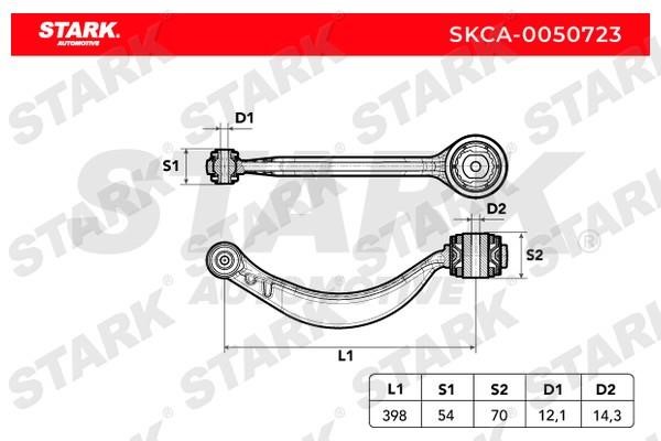 Stark SKCA-0050723 Рычаг подвески SKCA0050723: Отличная цена - Купить в Польше на 2407.PL!