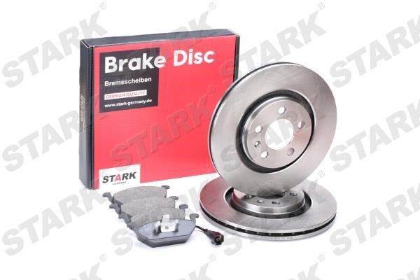 Stark SKBK-1090006 Front ventilated brake discs with pads, set SKBK1090006: Buy near me in Poland at 2407.PL - Good price!