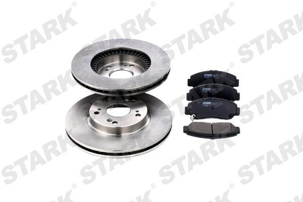 Stark SKBK-1090176 Front ventilated brake discs with pads, set SKBK1090176: Buy near me in Poland at 2407.PL - Good price!