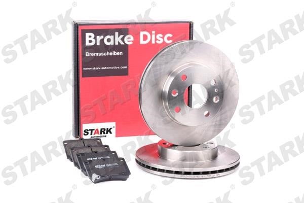 Stark SKBK-1090202 Front ventilated brake discs with pads, set SKBK1090202: Buy near me in Poland at 2407.PL - Good price!