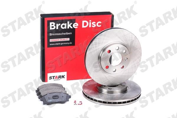 Stark SKBK-1090116 Front ventilated brake discs with pads, set SKBK1090116: Buy near me in Poland at 2407.PL - Good price!
