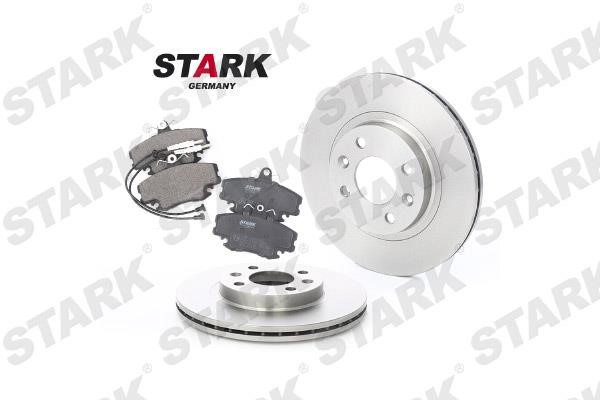 Stark SKBK-1090016 Front ventilated brake discs with pads, set SKBK1090016: Buy near me in Poland at 2407.PL - Good price!