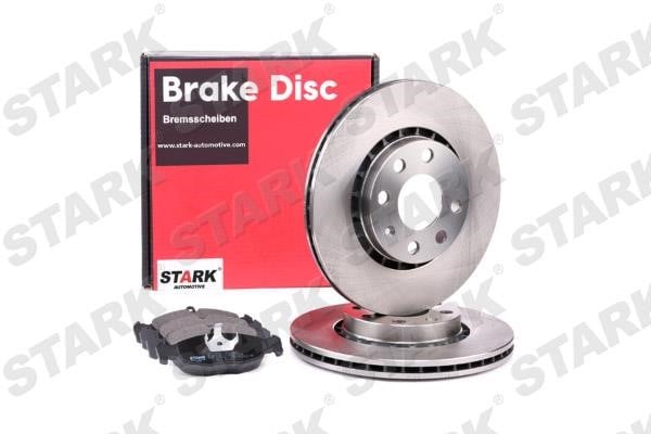 Stark SKBK-1090216 Front ventilated brake discs with pads, set SKBK1090216: Buy near me in Poland at 2407.PL - Good price!
