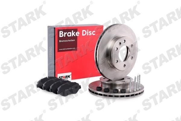 Stark SKBK-1090167 Front ventilated brake discs with pads, set SKBK1090167: Buy near me in Poland at 2407.PL - Good price!