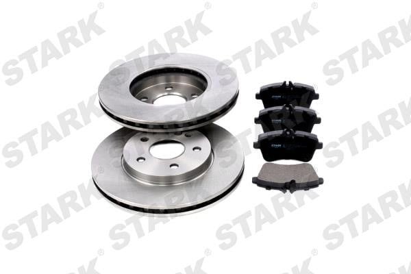 Stark SKBK-1090081 Front ventilated brake discs with pads, set SKBK1090081: Buy near me in Poland at 2407.PL - Good price!