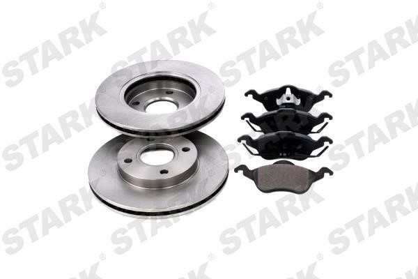 Stark SKBK-1090029 Front ventilated brake discs with pads, set SKBK1090029: Buy near me in Poland at 2407.PL - Good price!