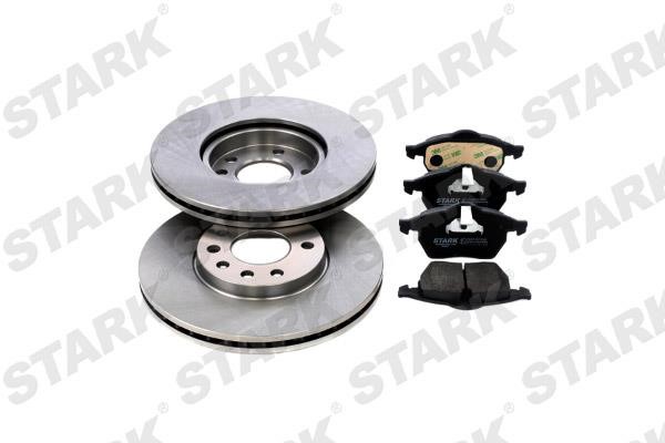 Stark SKBK-1090095 Front ventilated brake discs with pads, set SKBK1090095: Buy near me at 2407.PL in Poland at an Affordable price!