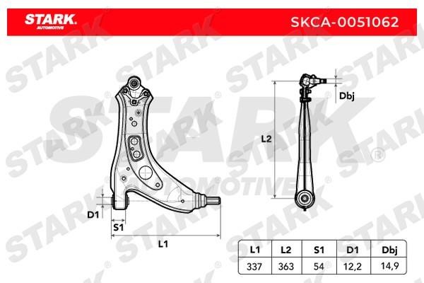 Stark SKCA-0051062 Track Control Arm SKCA0051062: Buy near me in Poland at 2407.PL - Good price!