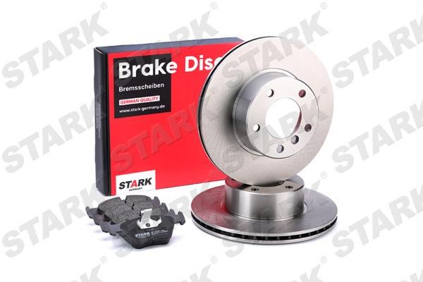 Stark SKBK-1090310 Front ventilated brake discs with pads, set SKBK1090310: Buy near me in Poland at 2407.PL - Good price!