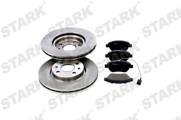 Stark SKBK-1090063 Front ventilated brake discs with pads, set SKBK1090063: Buy near me in Poland at 2407.PL - Good price!
