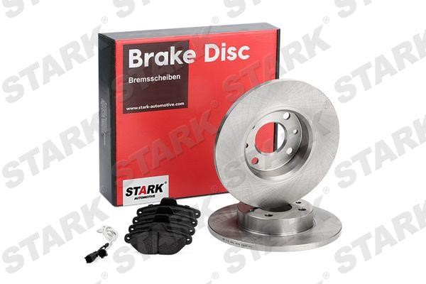 Stark SKBK-1090041 Brake discs with pads front non-ventilated, set SKBK1090041: Buy near me in Poland at 2407.PL - Good price!