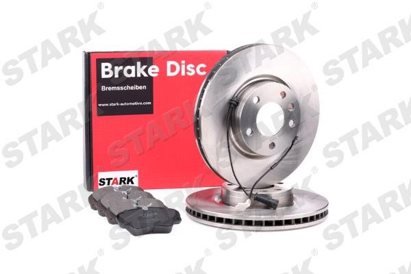 Stark SKBK-1090339 Front ventilated brake discs with pads, set SKBK1090339: Buy near me in Poland at 2407.PL - Good price!