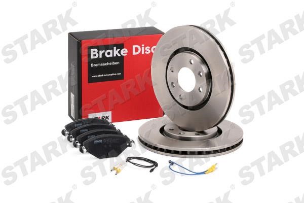 Stark SKBK-1090359 Front ventilated brake discs with pads, set SKBK1090359: Buy near me in Poland at 2407.PL - Good price!