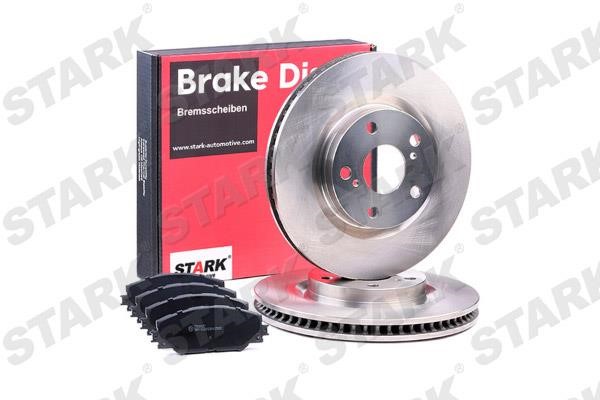 Stark SKBK-1090371 Front ventilated brake discs with pads, set SKBK1090371: Buy near me in Poland at 2407.PL - Good price!