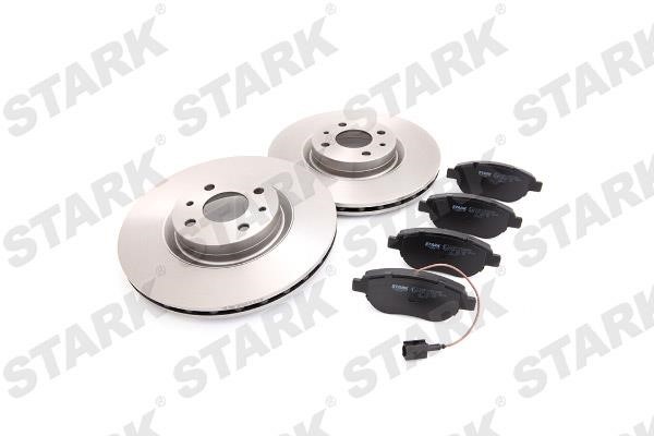 Stark SKBK-1090152 Front ventilated brake discs with pads, set SKBK1090152: Buy near me in Poland at 2407.PL - Good price!