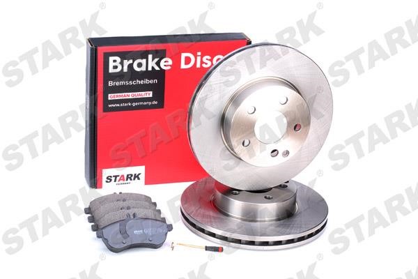 Stark SKBK-1090244 Front ventilated brake discs with pads, set SKBK1090244: Buy near me in Poland at 2407.PL - Good price!