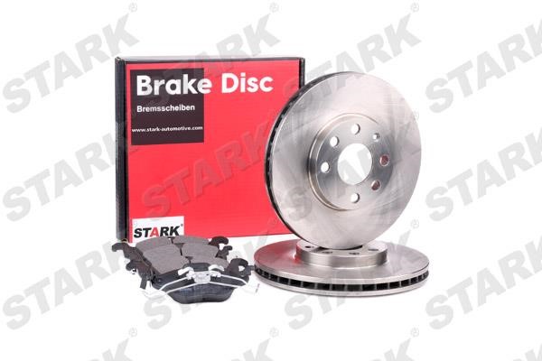 Stark SKBK-1090015 Front ventilated brake discs with pads, set SKBK1090015: Buy near me in Poland at 2407.PL - Good price!