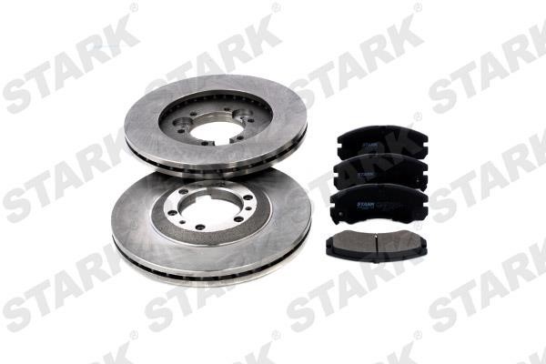 Stark SKBK-1090141 Front ventilated brake discs with pads, set SKBK1090141: Buy near me in Poland at 2407.PL - Good price!