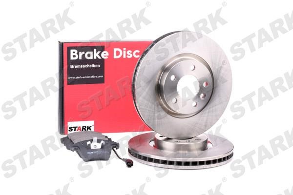 Stark SKBK-1090360 Front ventilated brake discs with pads, set SKBK1090360: Buy near me in Poland at 2407.PL - Good price!