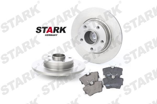 Stark SKBK-1090173 Brake discs with pads rear non-ventilated, set SKBK1090173: Buy near me at 2407.PL in Poland at an Affordable price!