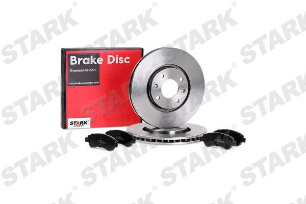 Stark SKBK-1090191 Front ventilated brake discs with pads, set SKBK1090191: Buy near me in Poland at 2407.PL - Good price!