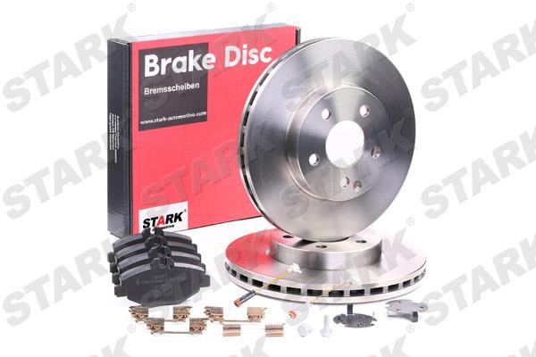 Stark SKBK-1090104 Front ventilated brake discs with pads, set SKBK1090104: Buy near me in Poland at 2407.PL - Good price!