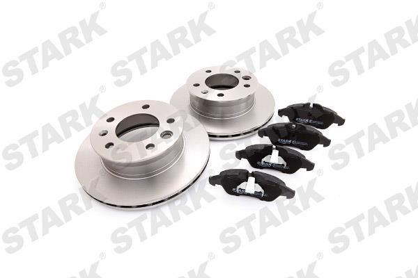 Stark SKBK-1090158 Front ventilated brake discs with pads, set SKBK1090158: Buy near me in Poland at 2407.PL - Good price!