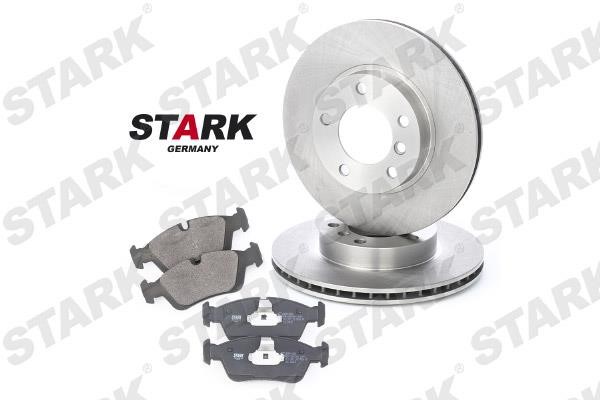 Stark SKBK-1090038 Front ventilated brake discs with pads, set SKBK1090038: Buy near me in Poland at 2407.PL - Good price!