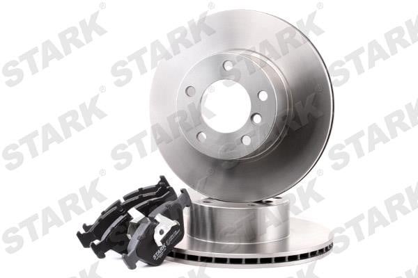 Stark SKBK-1090218 Front ventilated brake discs with pads, set SKBK1090218: Buy near me in Poland at 2407.PL - Good price!