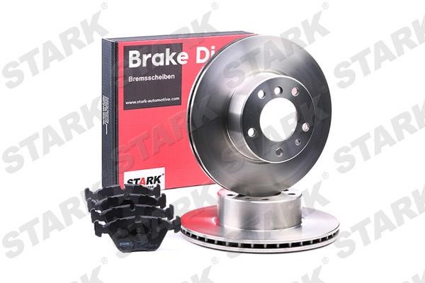 Stark SKBK-1090255 Front ventilated brake discs with pads, set SKBK1090255: Buy near me in Poland at 2407.PL - Good price!