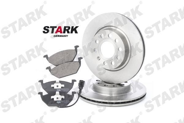 Stark SKBK-1090007 Front ventilated brake discs with pads, set SKBK1090007: Buy near me in Poland at 2407.PL - Good price!