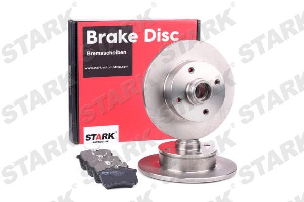 Stark SKBK-1090108 Brake discs with pads rear non-ventilated, set SKBK1090108: Buy near me in Poland at 2407.PL - Good price!