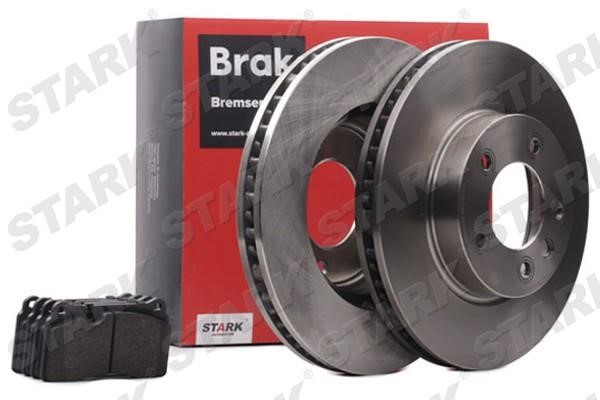 Stark SKBK-1090394 Front ventilated brake discs with pads, set SKBK1090394: Buy near me in Poland at 2407.PL - Good price!