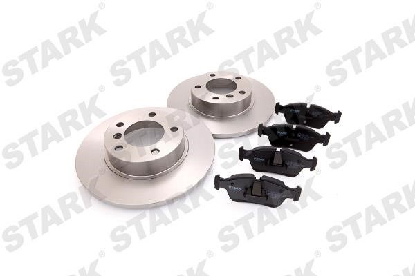 Stark SKBK-1090184 Brake discs with pads front non-ventilated, set SKBK1090184: Buy near me in Poland at 2407.PL - Good price!