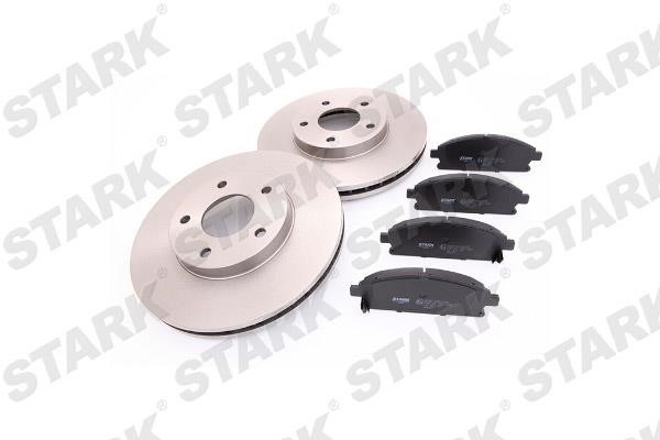 Stark SKBK-1090085 Front ventilated brake discs with pads, set SKBK1090085: Buy near me in Poland at 2407.PL - Good price!
