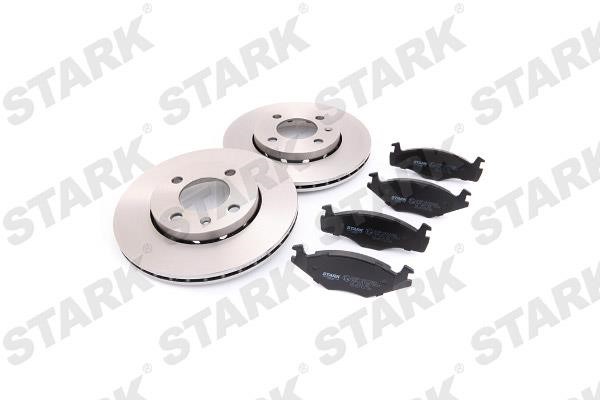 Stark SKBK-1090068 Front ventilated brake discs with pads, set SKBK1090068: Buy near me in Poland at 2407.PL - Good price!