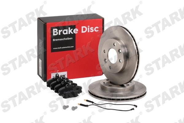 Stark SKBK-1090059 Front ventilated brake discs with pads, set SKBK1090059: Buy near me in Poland at 2407.PL - Good price!