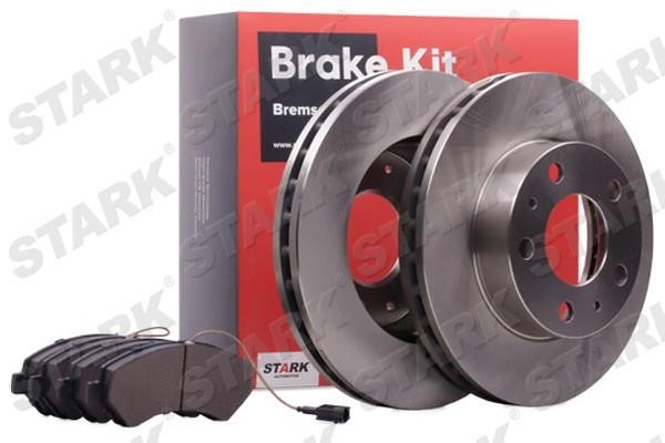 Stark SKBK-10990444 Front ventilated brake discs with pads, set SKBK10990444: Buy near me in Poland at 2407.PL - Good price!