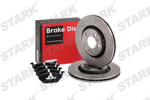 Stark SKBK-1090328 Front ventilated brake discs with pads, set SKBK1090328: Buy near me in Poland at 2407.PL - Good price!